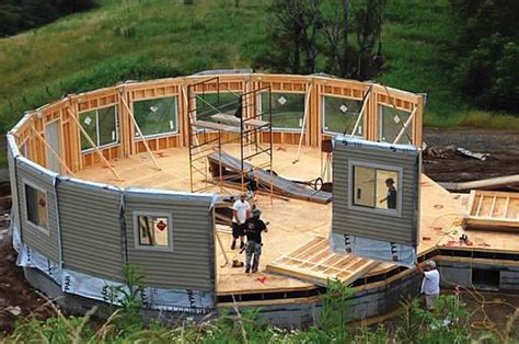 round metal houses|prefab round house plans.